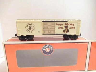 LIONEL 36244 TEDDY BEAR CENTENNIAL BOXCAR  - 0/027- NEW - BOXED- S34 - Image 1 of 4