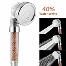 Shower Head High Turbo 300% Pressure 40% Water Saving Laser Ionic 3 Filters