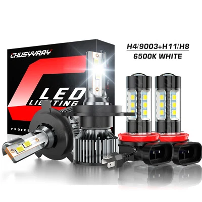 Faróis de neblina de LED de 4 portas utilitário esportivo para Toyota Highlander 2008-2010 - Imagem 1 de 4