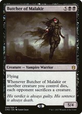 Butcher of Malakir Commander Anthology PLD Black Rare MAGIC MTG CARD ABUGames