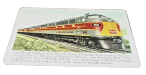 1950 DELAWARE LACKAWANNA & WESTERN DL&W EMD F-3 POCKET CALENDAR - Picture 1 of 2