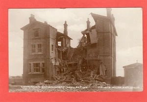 Lowestoft Bombardment 1916 Privathaus Esplanade RP PC unbenutzt Ref S131 - Bild 1 von 1