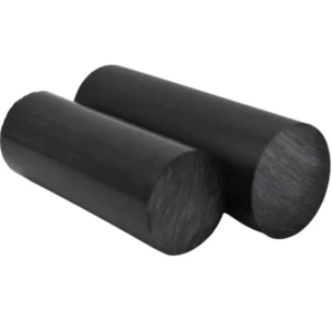Black HDPE Rod 30mm x 1000mm - Engineering Plastic, CNC Machining Stock - Picture 1 of 2