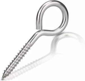Gancio occhiello vite acciaio inox resistente antiruggine tutte le misure per marina/giardino - Foto 1 di 12