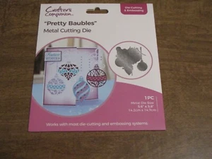 CRAFTERS COMPANION PRETTY BUBLES METALL STANZSCHABLONE - Bild 1 von 1