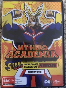 My Hero Academia Season One 1 DVD PAL Stand With The Ultimate Class Of Heros - Picture 1 of 6