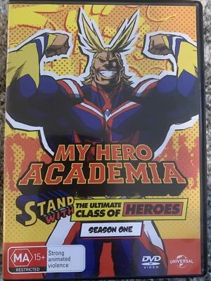 My Hero Academia Season One 1 DVD PAL  Stand With The Ultimate Class Of Heros - Image 1 of 4