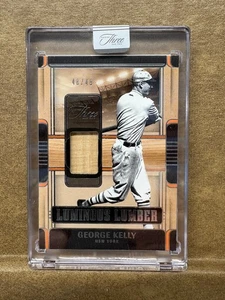 2025 Panini Three and Two Luminous Lumber George Kelly /49 - Picture 1 of 2