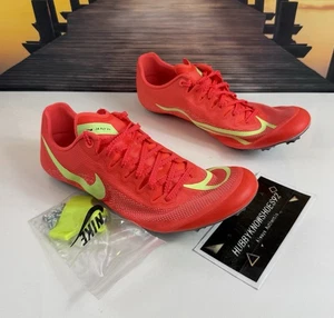 Nike JA Fly 4 Track & Field Spikes DR2741-601 Bright Crimson Mens Size 9.5 - Picture 1 of 7