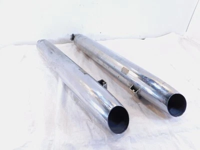 Silenciadores de escape Indian Chief Chieftain Roadmaster Springfield cromados izquierda/derecha Foto 1 de 4