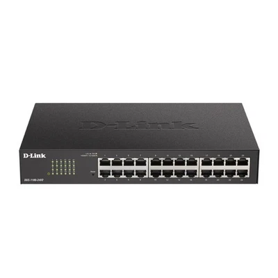 D-Link DGS-1100-24V2 - 24-Port Gigabit Smart Managed Switch with VLAN support, l - Image 1 of 4
