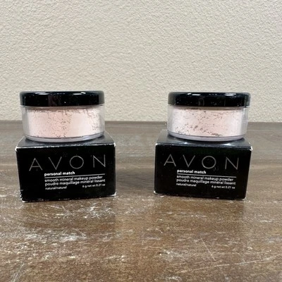 NIB 2 Pack Personal Match Smooth Minerals Powder Foundation Transparent Glow - Image 1 of 4