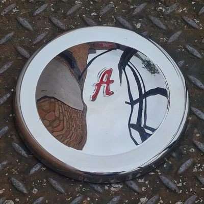 Classic Austin Mini Hub Cap x 4  10" Stainless Steel Handcrafted In England. - Image 1 of 4