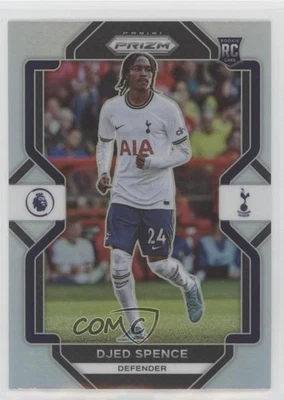 2022-23 Panini Prizm Premier League Silver Prizm Djed Spence #300 Rookie RC - Image 1 of 2