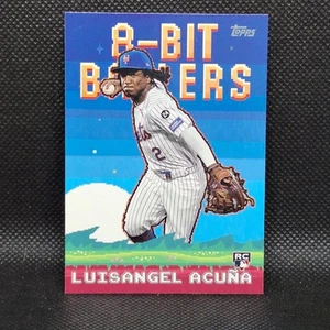 2025 Topps Serie 1 Celebrazione - Luisangel Acuna RC 8-Bit Ballers #8B-22 Mets - Foto 1 di 2