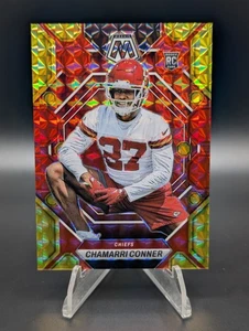 2023 Panini Mosaic Chamarri Conner Red/Yellow /80 #298 Rookie (RC) - Chiefs - Picture 1 of 2