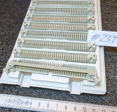 8 Stk. SIEMENS STIFTLEISTEN STECKER 64 polige VERGOLDET  NOS OVP - Bild 1 von 4