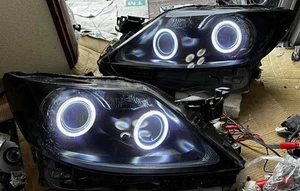 Faros Lexus LS460 Xenon Angel Eyes CCFL HID izquierda derecha USF40 pre-lifting - Imagen 1 de 8