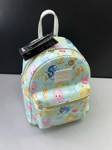 Loungefly Disney Pixar Findet Nemo Collage Mini Rucksack Tasche Neu mit Etikett - Bild 1 von 7