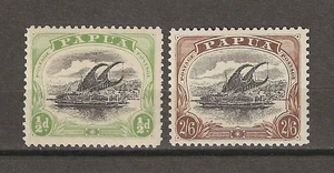 PAPUA 1907/10 SG 47/48 MINT - Picture 1 of 2