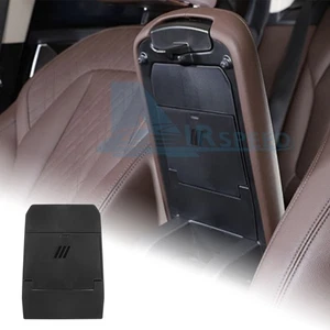 For BMW 2018-2023 X3 X4 iX3 Armrest Hidden Storage Box Organizer Tray Black - Bild 1 von 9