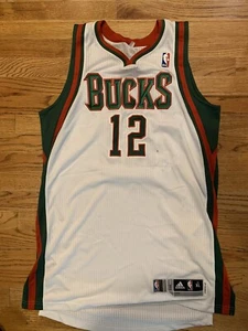 Luc Mbah a Moute Game Used Worn Jersey Milwaukee Bucks Autographed Signed RARE - Picture 1 of 9