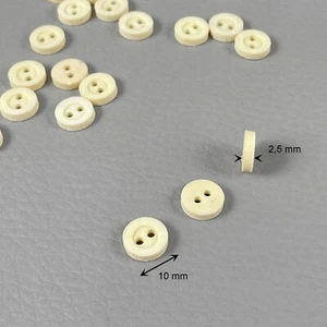 Bouton 10 mm en polyester pour chemise chemisier tarif dégressif - Picture 1 of 2