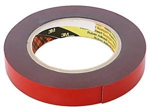 3M 4611 19MM 5.5M Band: befestigend W: 19mm L: 55m Thk: 11mm Acryl dunkelgrau - Picture 1 of 1