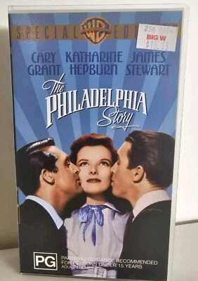 The Philadelphia Story (VHS, 1940 B&W) Carey Grant VHS Video Tape, Free Postage. - Image 1 of 4