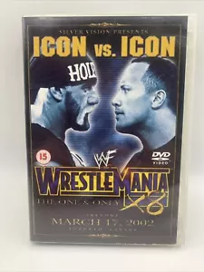 WWF Wrestlemania X8 18 Icon vs. Icon DVD WWE Wrestling Complete With Poster New - Picture 1 of 7