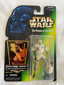 Star Wars POTF "Hoth Rebel Soldier" #69821 Foil Sticker Pack-New with Age Spots - Picture 1 of 7