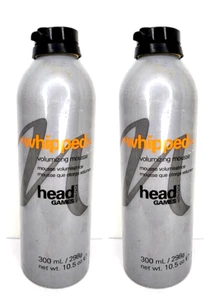 2 Head Games ALL WHIPPED UP VOLUMIZING MOUSSE Soft Control 10.5 oz Each (160) - Picture 1 of 1
