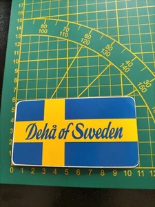 ADESIVO VINTAGE STICKER kleber Deha Of Sweden - Picture 1 of 1