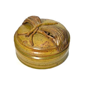 Bagilo Studiokeramik Steinzeug Kasserolle Insektenmotiv - Bild 1 von 7