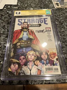 Strange Academy #1 CGC 9.8 SIGNED SCOTTIE YOUNG THIRD PRINT VARIANT - Picture 1 of 9