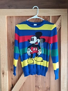 Disney 100 Mickey Mouse Sweater Size Small Great Condition - Picture 1 of 8