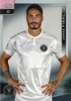 2021 Topps Chrome Major League Soccer base common cards (141 - 150) - MLS - Image 1 of 4