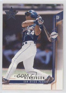 2001 Leaf Rookies & Stars Rickey Henderson #100 HOF