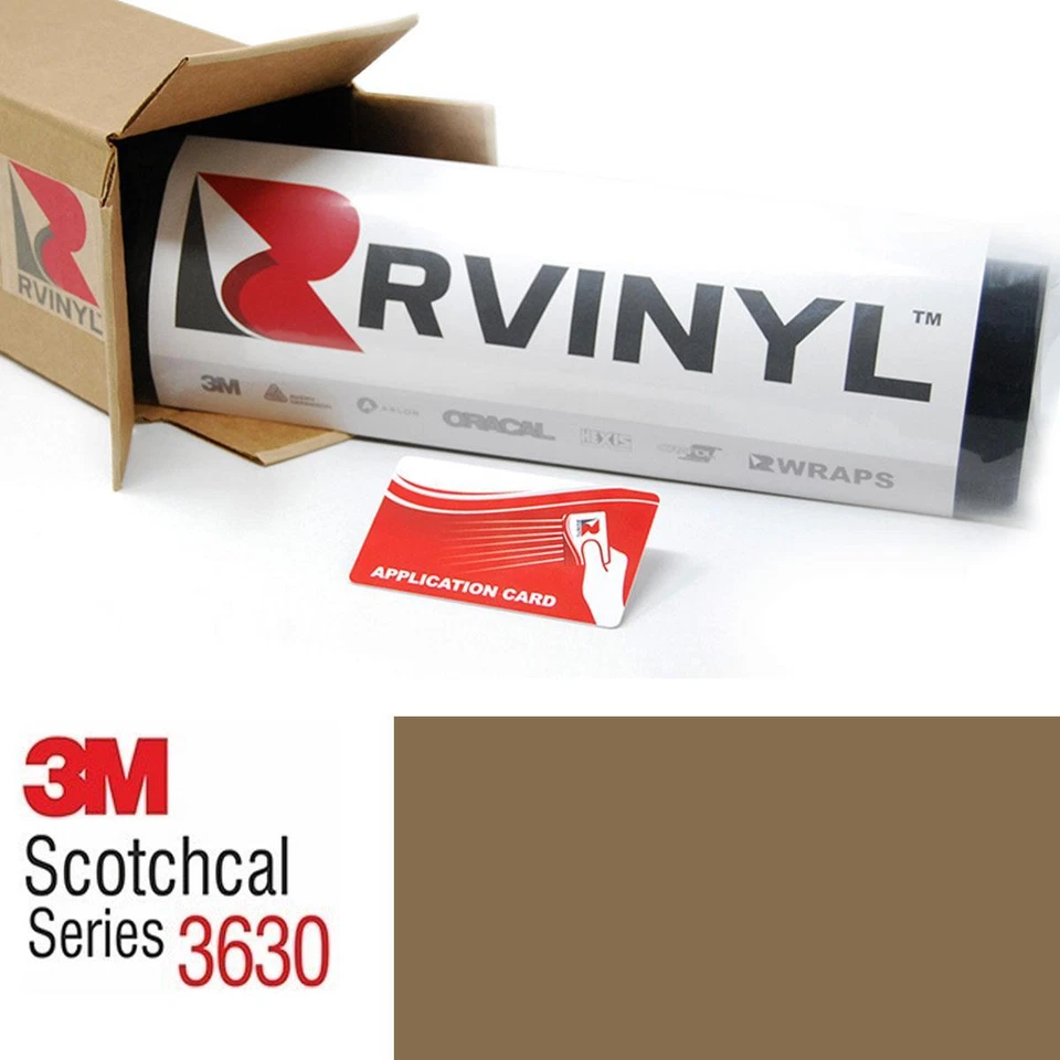 Rolo de folha para artesanato filme vinil translúcido 3M 3630 Scotchcal dourado metálico 131 - Imagem 1 de 4