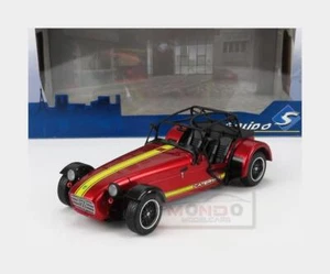 1:18 SOLIDO Caterham Seven 275 Academy Metallic Red & Yellow 2014 SL1801804 - Foto 1 di 2