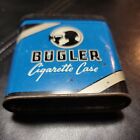 Bugler Vintage Metal Pocket Size Cigarette Case Brown &amp; Williamson Tobacco Corp.