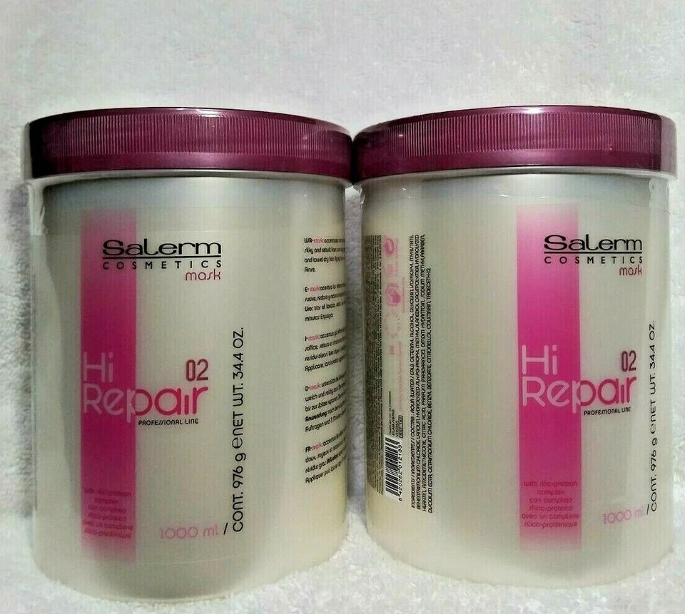 Salerm Cosmetics Mask Hi Repair 02 34.4 Oz