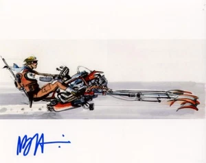 NILO RODIS-JAMERO SIGNED 8x10 FOTO ILM ART DIRECTOR VFX STAR WARS BECKETT BAS - Bild 1 von 2