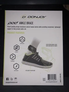 DonJoy Performance Ankle Brace Pod LARGE rechter Fuß verhindert Verstauchungen Instabilität - Bild 1 von 12
