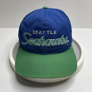 Vintage Seattle Seahawks Mütze Sports Specialties Snap Back Script Cap The Twill - Bild 1 von 8
