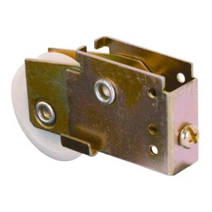 Prime-Line Mirror Door Roller Stamped Steel Housing Zinc Finish - Picture 1 of 3