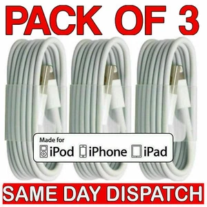 USB iPhone Charger Fast For Apple Long Cable USB Lead 8 X XS XR 11 12 13 14 Pro - Picture 1 of 5