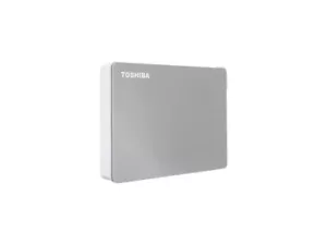 Toshiba 4TB Silver External Hard Drive USB C USB 3.0 Compatible for PC Mac Ta... - Picture 1 of 6