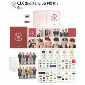 CIX 2nd Fanclub FIX Official Goods Postcard Costume Sticker Bookend Binder KPOP - Picture 1 of 32