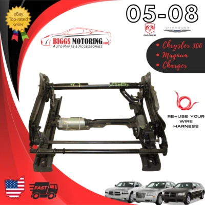 Dodge Charger 2005-2008 | Magnum | Chrysler 300 asiento lateral del conductor pista con motores Foto 1 de 4